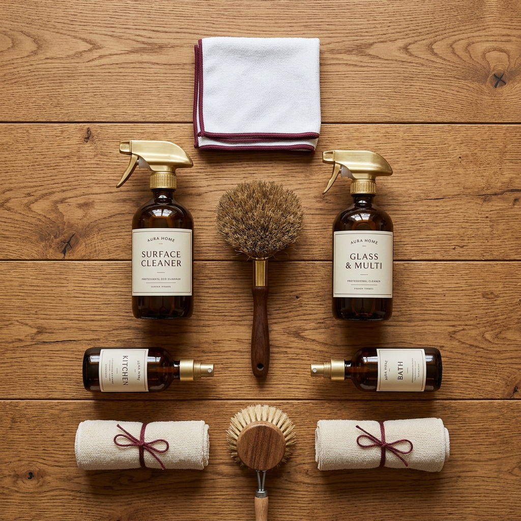 Professional cleaning supplies